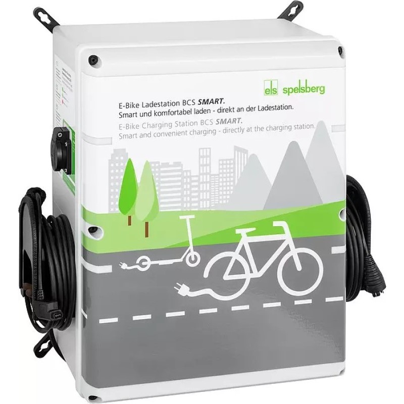 E-Bike Ladestation BCS Smart mit 4 Ladepunkte