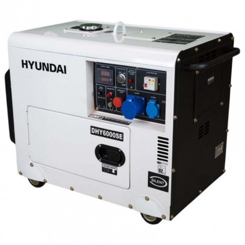 Hyundai Stromerzeuger DHY6000SE D