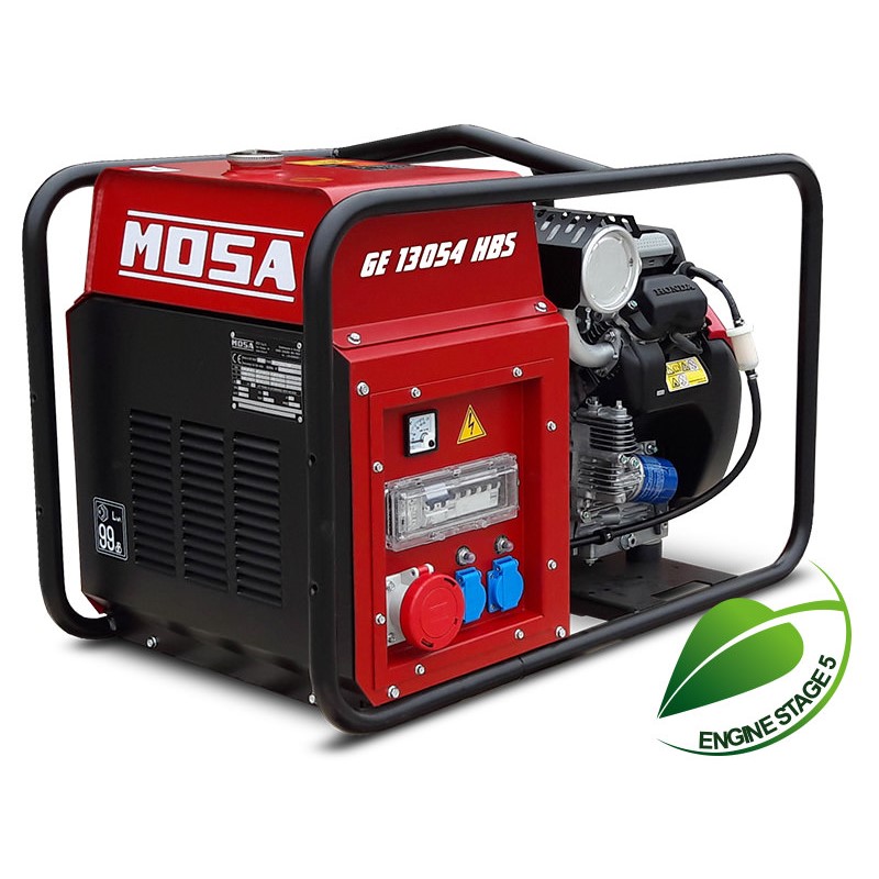 Benzin Stromerzeuger GE 13054 HBS - DGUV von MOSA