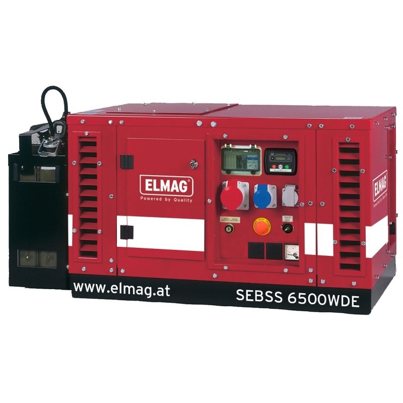Stromerzeuger SEBSS 6500WDE-AVR-DSE3110 von ELMAG