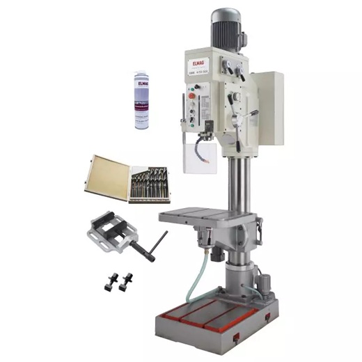 Getriebe-Säulenbohrmaschine GBM 4/50 SGA - Set