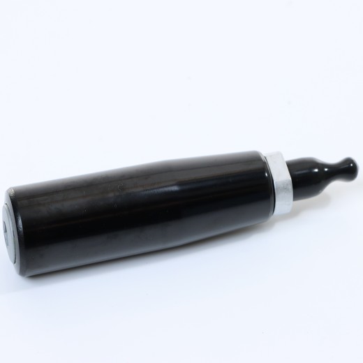 PVC Handkurbel schwarz mit M12 Außengewinde
