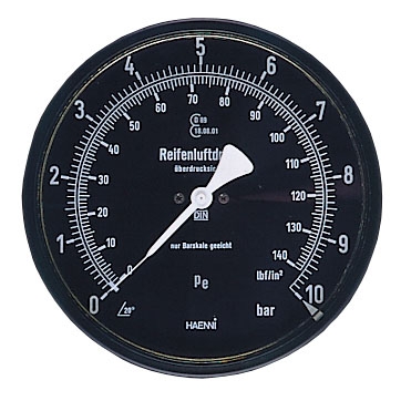 Druckmanometer 0-10 bar '600'