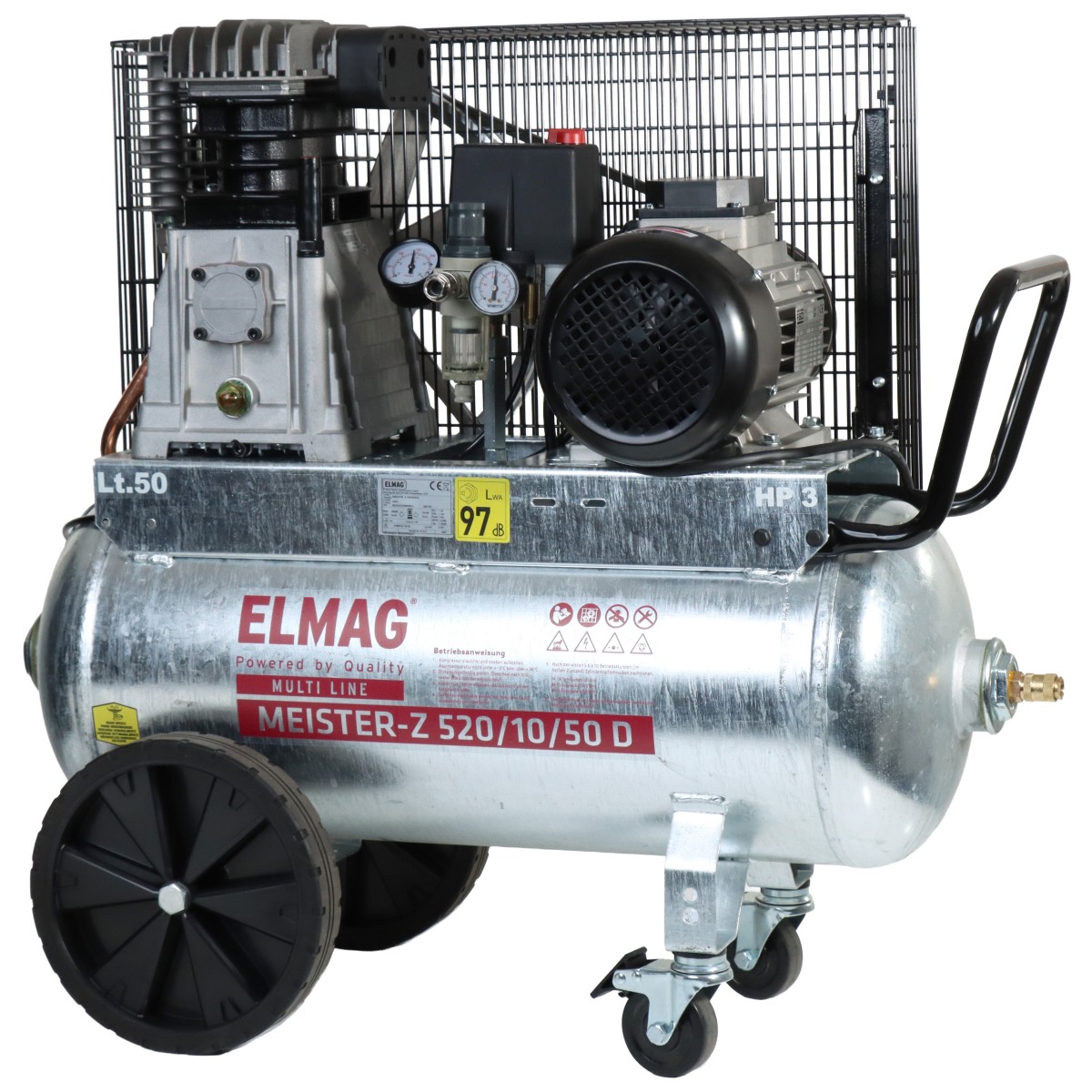 Kompressor MEISTER-Z 'verzinkt' 480/10/50 W - Symbolfoto