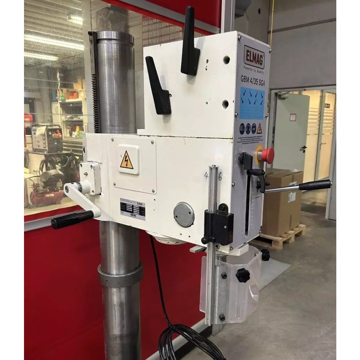 Getriebe-Säulenbohrmaschine GBM 4/35 SGA_Abverkauf Getriebe-Säulenbohrmaschine GBM 4/35 SGA_Abverkauf