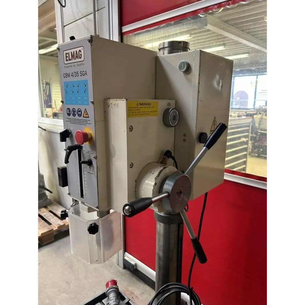 Getriebe-Säulenbohrmaschine GBM 4/35 SGA_Abverkauf Getriebe-Säulenbohrmaschine GBM 4/35 SGA_Abverkauf